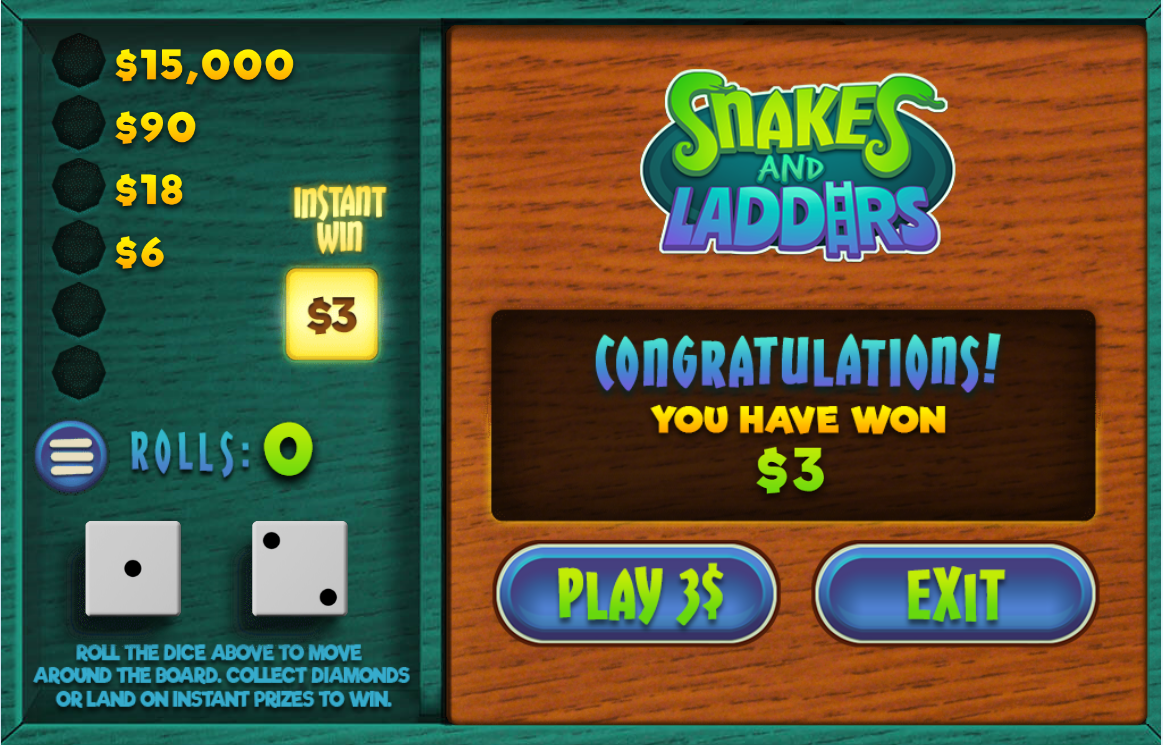 Snakes and Ladders Online Gambling Game Atlantic Canada ALC